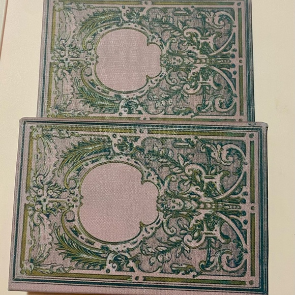 Ornate Purple and Black Decorative Box Small - Picture 3 of 4